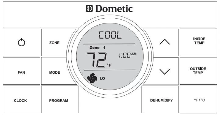 Dometic Thermostat Error Codes