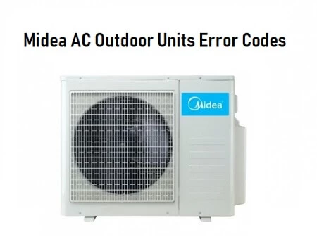 Midea AC Outdoor Units Error Codes