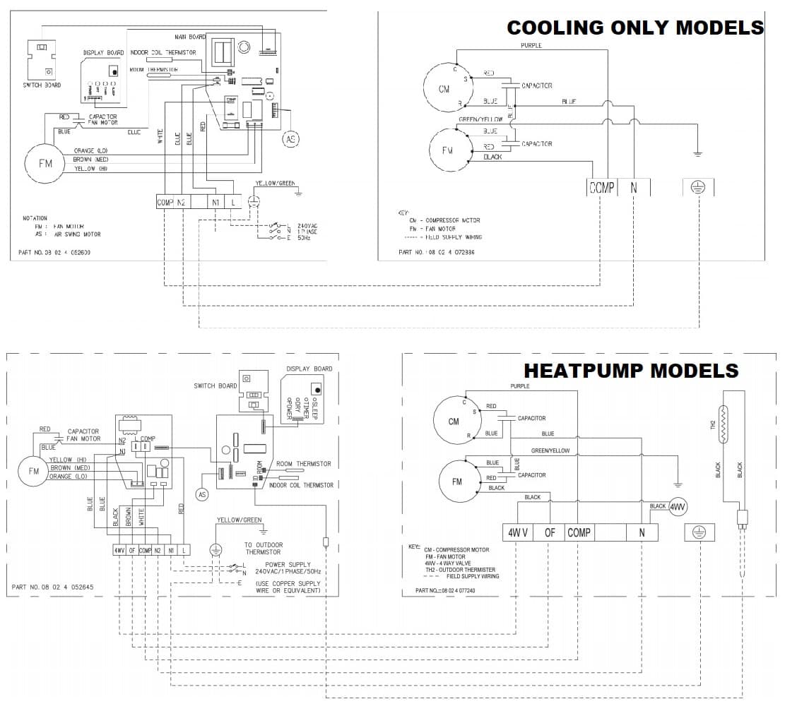 Acson Air Conditioner Wiring Diagram