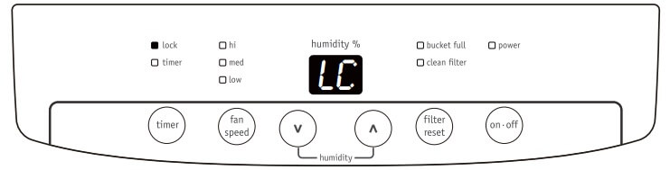 Frigidaire Dehumidifier Error Codes LC