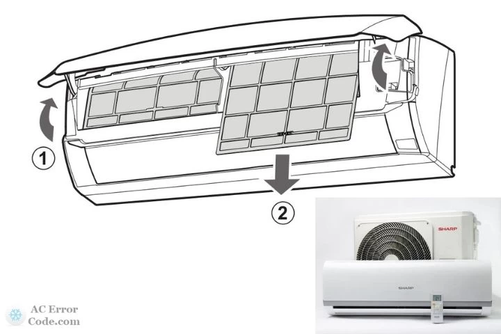 Sharp Air Conditioner Cleaning Filter