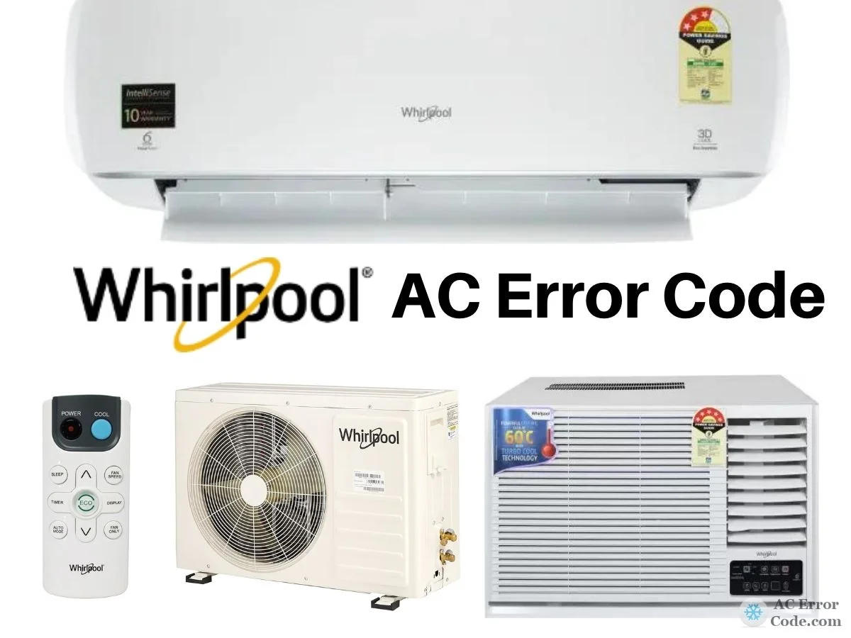 Whirlpool AC Error Codes