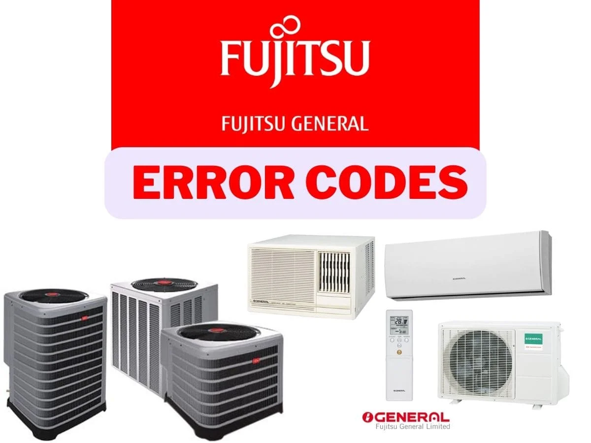 Fujitsu General AC Error Codes