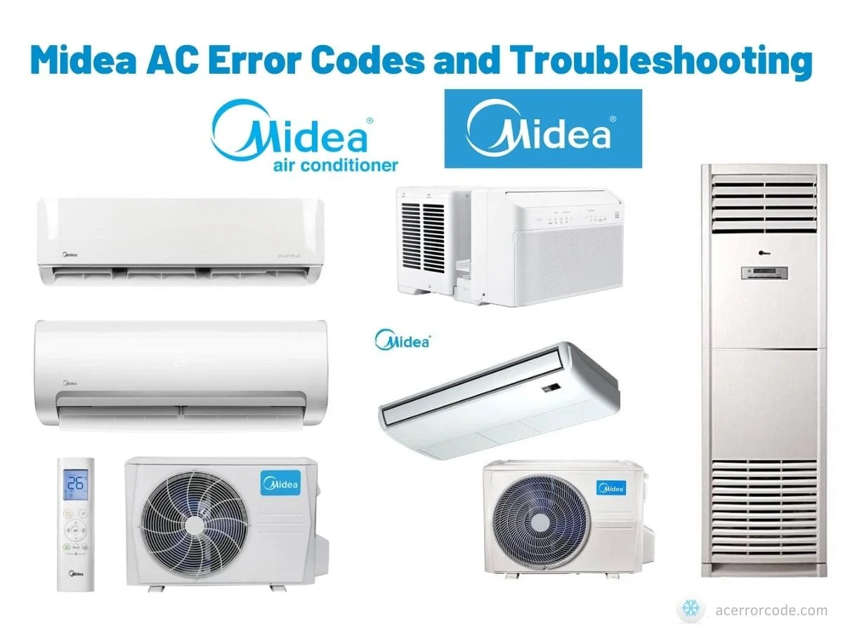 Midea AC Error Codes and Troubleshooting