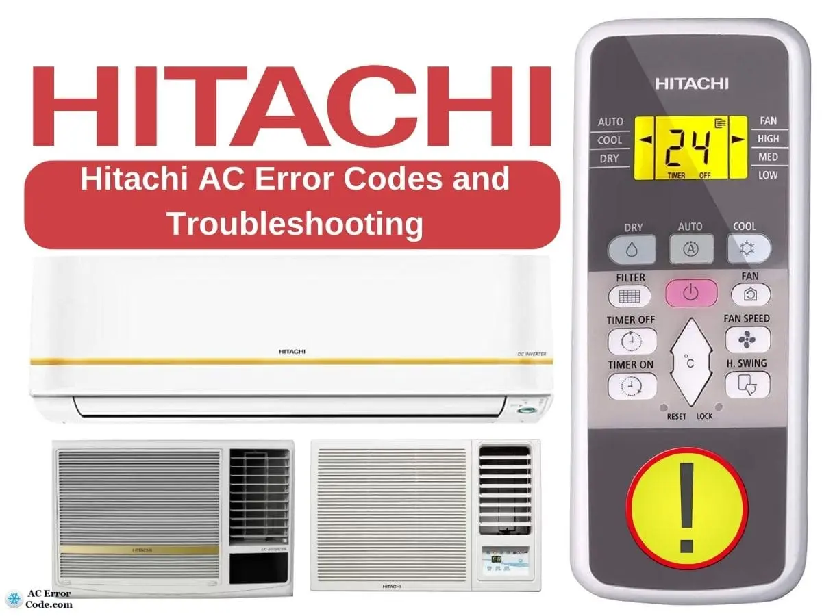 Hitachi AC Error Codes and Troubleshooting