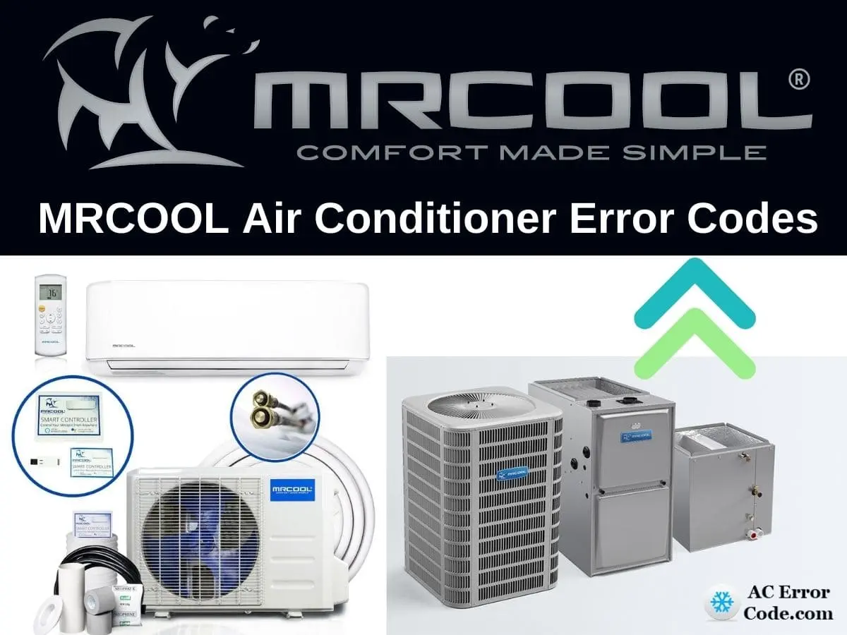 MRCOOL Air Conditioner Error Codes