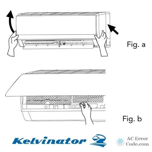 Kelvinator AC - Cleaning the Air Filter